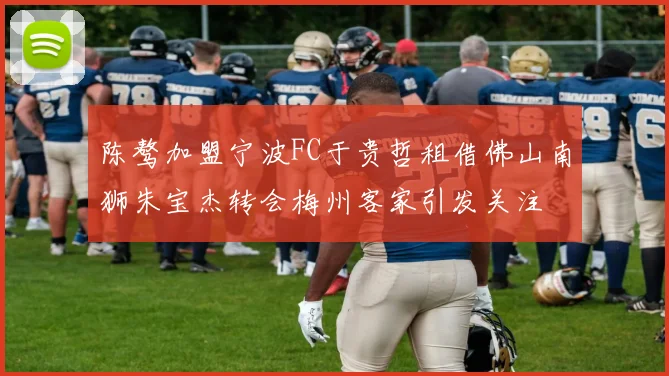 陈骜加盟宁波FC于贵哲租借佛山南狮朱宝杰转会梅州客家引发关注